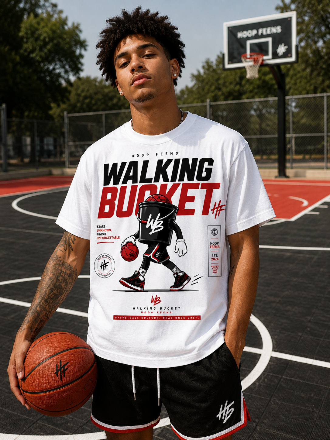 Walking Bucket Promo Tees