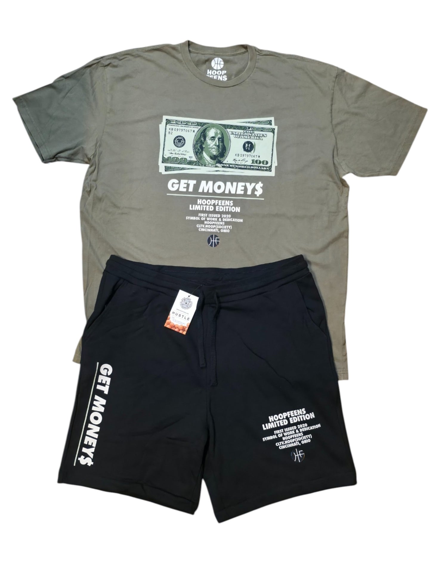 Get MONEY$$$ Drawstring Shorts