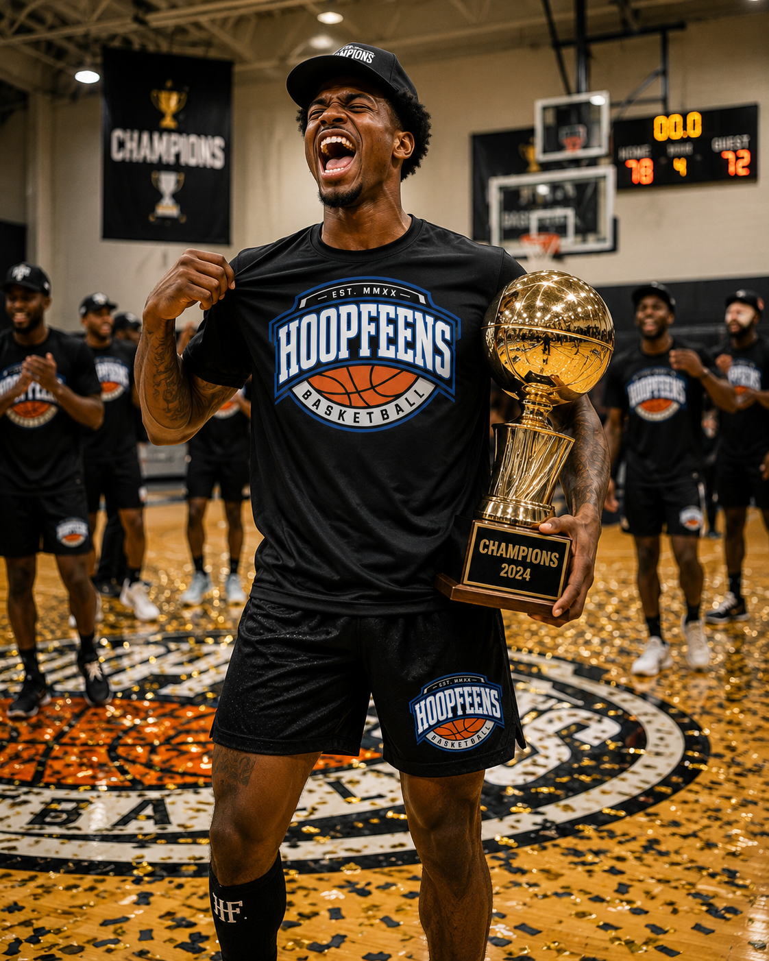 HOOPFEENS Basketball Championship Set
