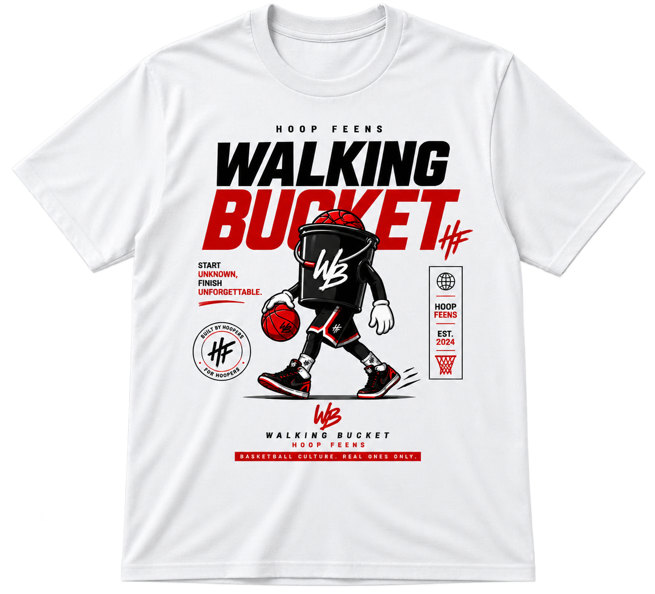 Walking Bucket Promo Tees